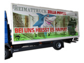 Beschriftung LKW Koffer